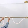 Moderne gewellte Neon-Pendelleuchte „SALSA“ mit goldener Produktbild-Vorschau 2