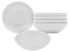 1.06 Tiefe Teller in weiß matt - 6er Set / Ø 20,5 cm  - Produktbild-Vorschau 1