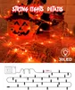 aifulo Halloween Lichterkette Batterie, 3M 30 LED Orange Produktbild-Vorschau 5