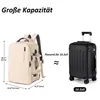 Cityrucksack Rucksack Wasserdichter Backpack Schultasche Produktbild-Vorschau 4