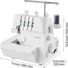 VEVOR Overlock-Nähmaschine, 1250 Stiche pro Minute, Produktbild-Vorschau 8