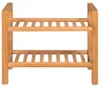 Stojak Na Buty Z 2 Półkami, 49,5X27X40 Cm, Lite Drewno Podgląd zdjęcia produktu 10