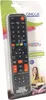 A remote control is displayed in its retail packaging, with marketing text and graphics on the cardboard backing. Náhled obrázku produktu