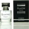 A bottle of Boucheron Quatre Pour Homme Eau de Toilette and its packaging are displayed side-by-side against a white background. Náhľad obrázku produktu