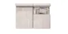Easy4You Braun Ecksofa Modulo Kord in L-Form 210x69x152 cm Produktbild-Vorschau 4