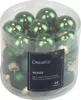 Weihnachts-Micro-Kugeln Piniengrün Ø 2,5 cm aus Glas - 24er Produktbild-Vorschau 6