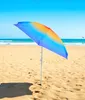 Sonnenschirm Strandschirm Balkonschirm UV Schutz 50+ blau Produktbild-Vorschau 4