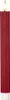 A close-up studio shot of a red LED candle with a flame. Produktbild-Vorschau
