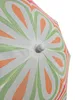 Sonnenschirm Strandschirm UV 30+ Balkonschirm grün Kreise Produktbild-Vorschau 4