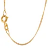 Goldkette Singapurkette Länge 45cm - Breite 1,0mm - 585-14 Produktbild-Vorschau 5