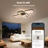 LED moderne Deckenleuchte, mit Fernbedienung, Stufenlos Produktbild-Vorschau 9
