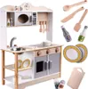 LULILO Dětská dřevěná kuchyňka MDF KUKETO + doplňky Náhled obrázku produktu 1