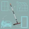 Fensterwischer mit Teleskopstiel Fensterputzer Abzieher Produktbild-Vorschau 4
