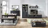 TV-Board Jasmin Lowboard in graphit Artisan Eiche 193x54 cm Produktbild-Vorschau 4