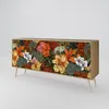 Spacerebels Kommode mit 3 Türen - Sideboard Komodenschrank Produktbild-Vorschau 1