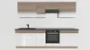 Küchenzeile 270 cm - ECONO A PLUS - Sonoma Eiche - Weiß Produktbild-Vorschau 1