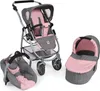 BAYER CHIC 2000 Puppenwagen 3in1 Kombi EMOTION 637 15 Produktbild-Vorschau 1
