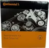 The image shows the packaging of a Continental belt drive kit. Podgląd zdjęcia produktu