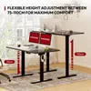 SANODESK Biurko z regulacją wysokości elektryczne 120x60cm Podgląd zdjęcia produktu 2