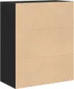 vidaXL Police na knihy černá 60x30x71,5 cm Materiál na bázi Náhled obrázku produktu 6