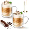 Set di 4 bicchieri da caffè termici a doppia parete da 350 Anteprima dell’immagine prodotto 1