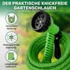 Gartenschlauch flexibel grün in verschiedenen Größen inkl. Produktbild-Vorschau 2