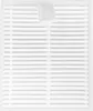 A white filter with a textured tab is shown against a white background. Produktbild-Vorschau