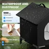 Outdoor Katzenhaus, Robustes 4-Jahreszeiten Katzenhäuschen Produktbild-Vorschau 6
