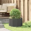 vidaXL Pflanzkübel Schwarz 60 x 60 x 35 cm Stahl Produktbild-Vorschau 4