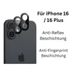 CLM-Tech 2er Set Schutzfolie kompatibel mit iPhone 16 - 1X Produktbild-Vorschau 8