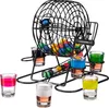 Relaxdays – gra alkoholowa Bingo, bęben z korbką i Podgląd zdjęcia produktu 1