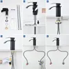 Wasserfall Waschtischarmatur, 304 Edelstahl Schwarz, Produktbild-Vorschau 12