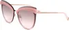 Ana Hickmann Sonnenbrille AH3178 04A 66 Damen Rosa Produktbild-Vorschau 5