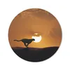MuchoWow® Mauspad Mousepad Silhouette eines Geparden in der Produktbild-Vorschau 1