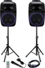 IBIZA PKG12A-SET PA LAUTSPRECHER 12" inkl. Stative und Produktbild-Vorschau 1