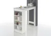 Bartisch Stehtisch MOJITO Weiß Platte Beton Optik mit Produktbild-Vorschau 4