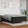 vidaXL Box spring bed frame black 140x200 cm Imitace kůže Náhled obrázku produktu 2