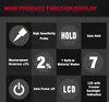 HABOTEST HT67 Digitální měřič vlhkosti dřeva Profesionální Náhled obrázku produktu 8