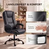Ergonomischer Bürostuhl Chefsessel aus Kunstleder, Produktbild-Vorschau 2