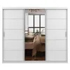 Armoire à portes coulissantes Armoire 250cm blanc/blanc Voir les images du produit 2