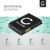 CELLONIC 1x Akku für Navigation Kompatibel mit Garmin Zumo Produktbild-Vorschau 3