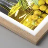 Gerahmtes Poster - Rahmen in heller Eiche - Flasche Glas Produktbild-Vorschau 2