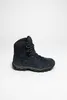 A single navy blue winter boot is shown against a white background. Voir les images du produit