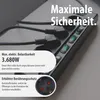 Brennenstuhl Steckdosenleiste 6-fach 2m inkl. Schalter Produktbild-Vorschau 4