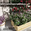 Outsunny Hochbeet mit Rankhilfe, Pflanzkasten aus Holz, Produktbild-Vorschau 7
