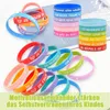 UnboxG Motivationsarmbänder Kinder 24er Set, Produktbild-Vorschau 2