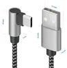 deleyCON 0,5m USB A zu USB C Kabel - USB-C Stecker 90° Produktbild-Vorschau 2