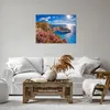 Bild auf Leinwand - Leinwandbild - Meer Sommer Blume - Produktbild-Vorschau 6