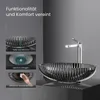 A modern bathroom sink and faucet setup, with close-up images highlighting product features. Náhľad obrázku produktu