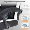 Gaming Stuhl ergonomisch mit Fußstütze, Gaming Chair mit Produktbild-Vorschau 13